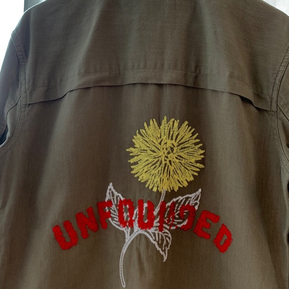 Topman Overshirt with back embroidery - Picture 2 of 6